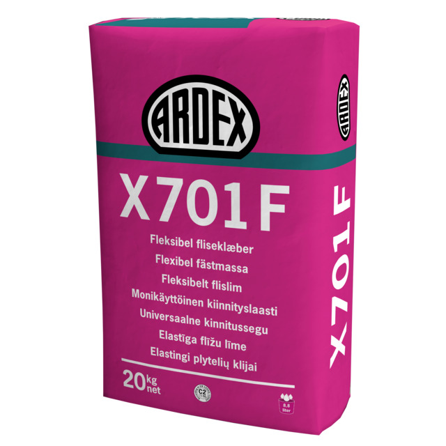 FÄSTMASSA X701F ARDEX ARDEX INNE/UTE GOLV/VÄGG | Beijerbygg Byggmaterial